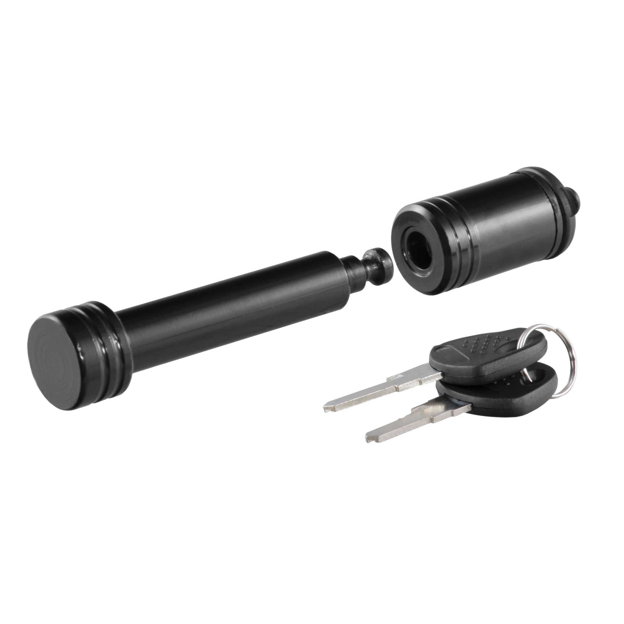 Curt Manufacturing Trailer Hitch Lock — 5/8in. Pin Diameter, Fits 2in. Receiver, Black, Model# 23518